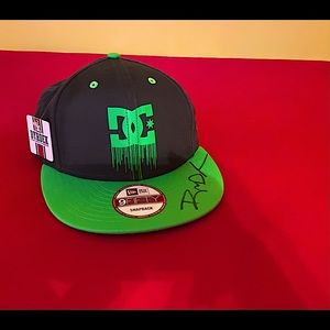 DC Shoes 9Fifty New Era Hat SnapBack Signed By Rob Dyrdek